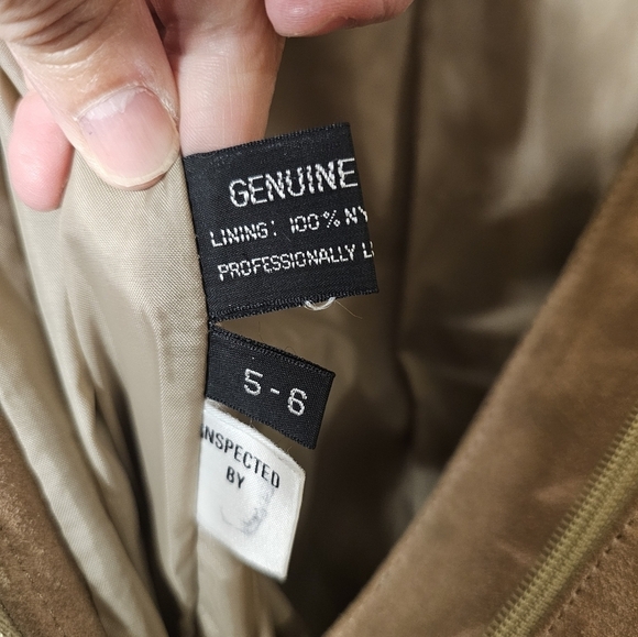 Vintage Winlit 80s leather jacket.  Small - Picture 4 of 7